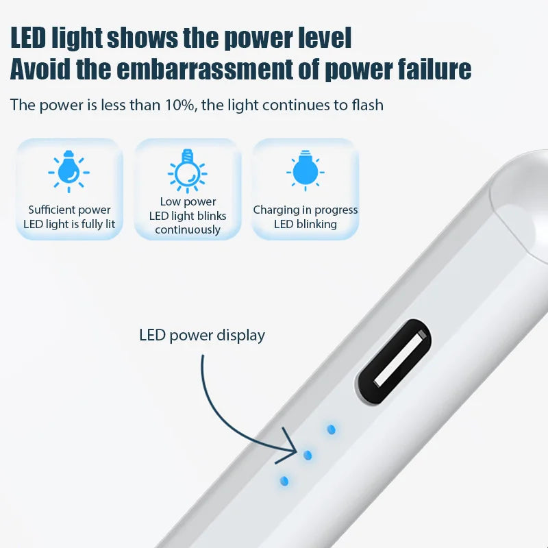 Compatible Pen iPad Air 4 5 7 8 9 Mini 5 6 2022 2021 2020 2019 2018