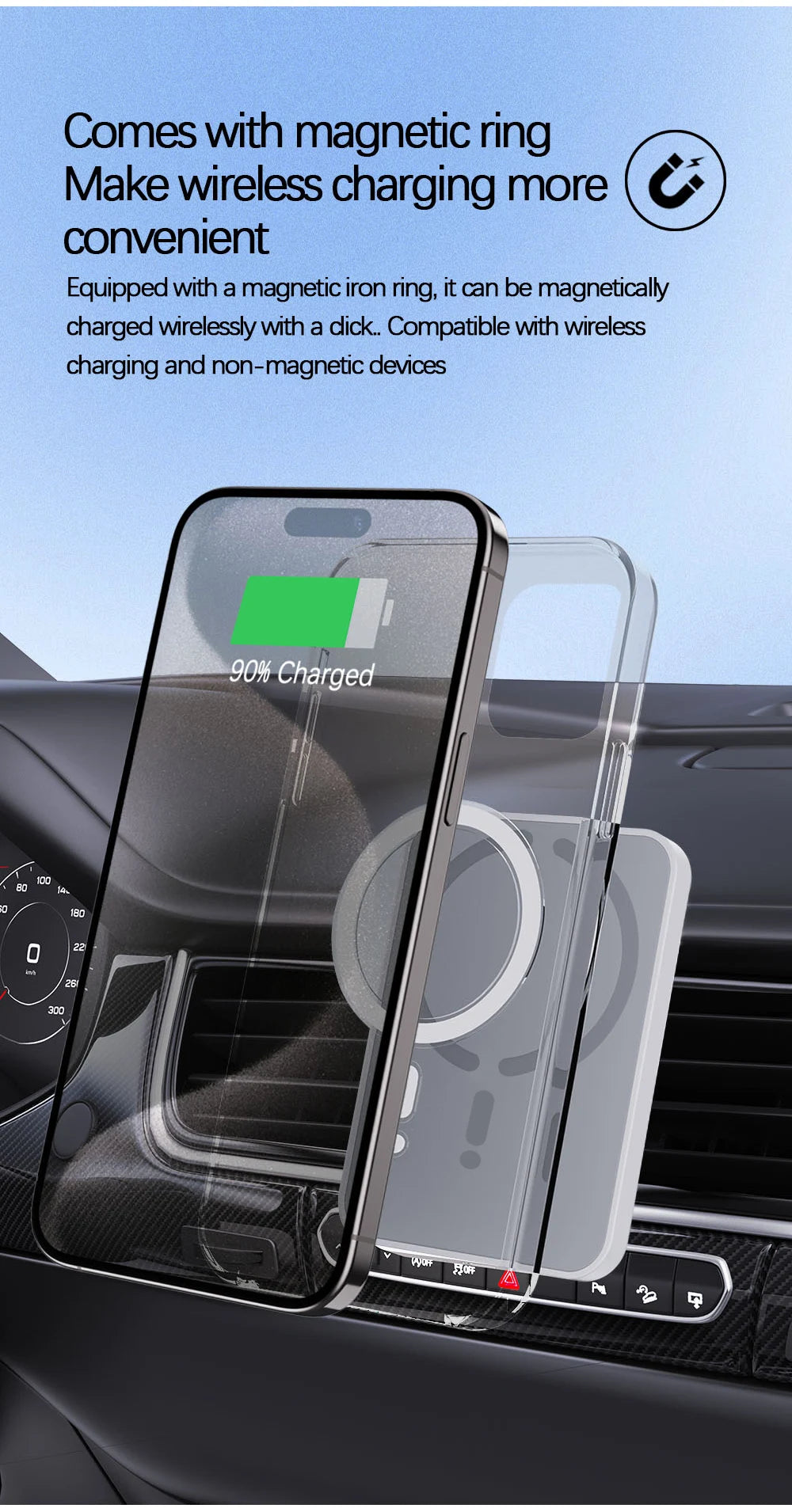15W Magnetic Charger iPhone 11 12 13 14 15 16 Pro Max Se