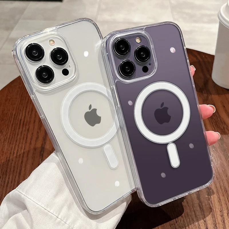 iPhone 11 12 13 14 15 16 Pro Max Plus Mini X 7 8 Durable protection accepts magsafe wireless charging