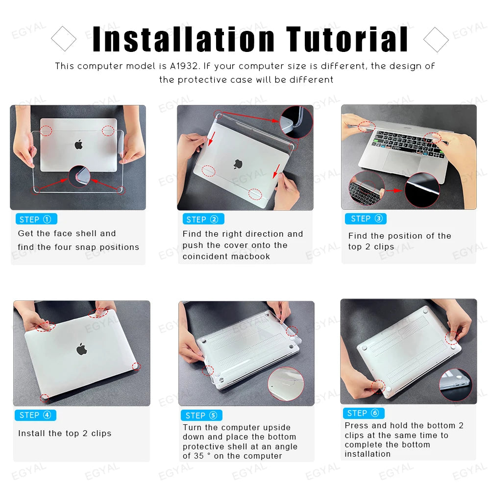 Macbook Case Blue/Gray