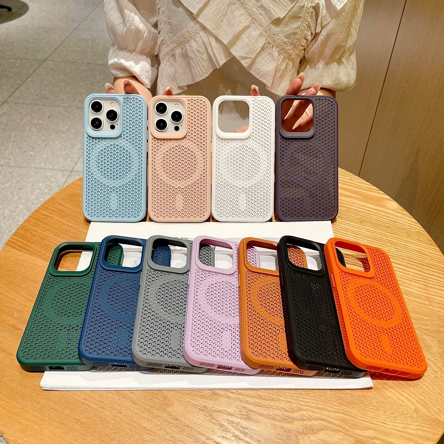 iPhone 16 Plus Pro Max Breathable Protection with Heat Dissipation