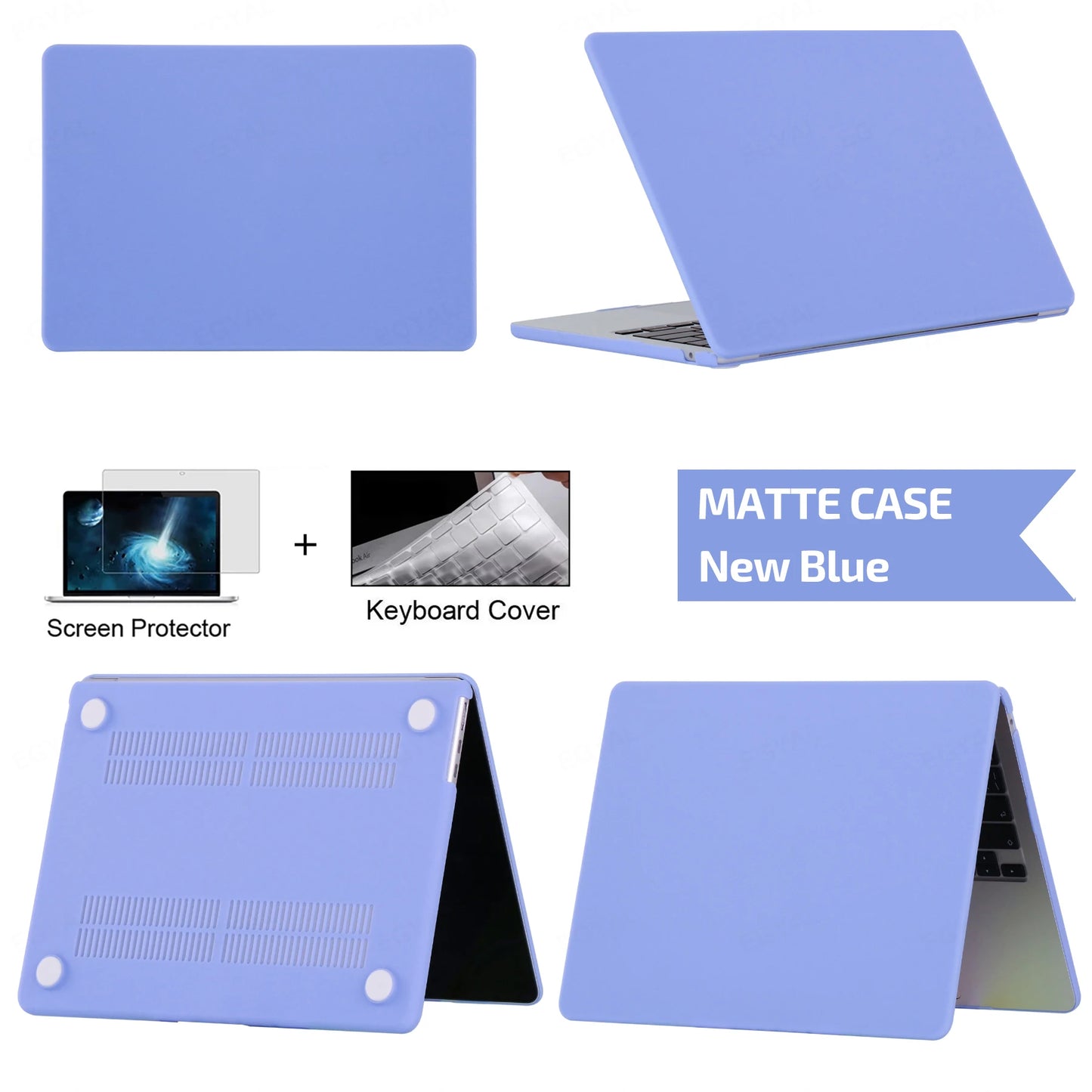 Macbook Case Blue/Gray