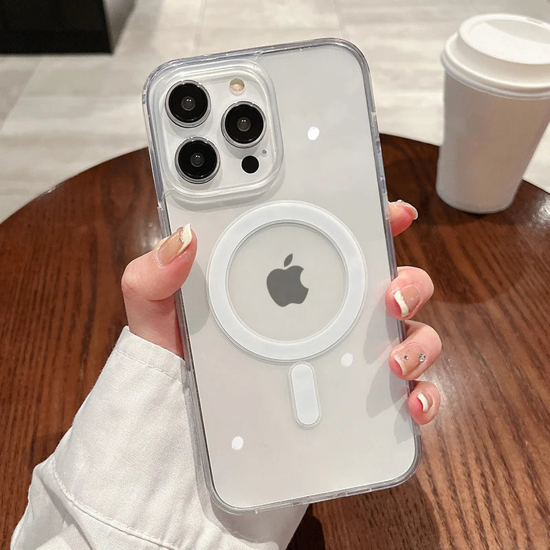 iPhone 11 12 13 14 15 16 Pro Max Plus Mini X 7 8 Durable protection accepts magsafe wireless charging