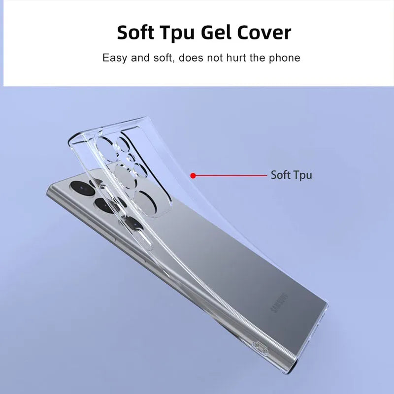 Protective case for Samsung A53 A13 A52 A12 A54 A23 A32 A55 A52S S24 S22 S21 S23 Ultra S20 FE Galaxy Note 20Ultra