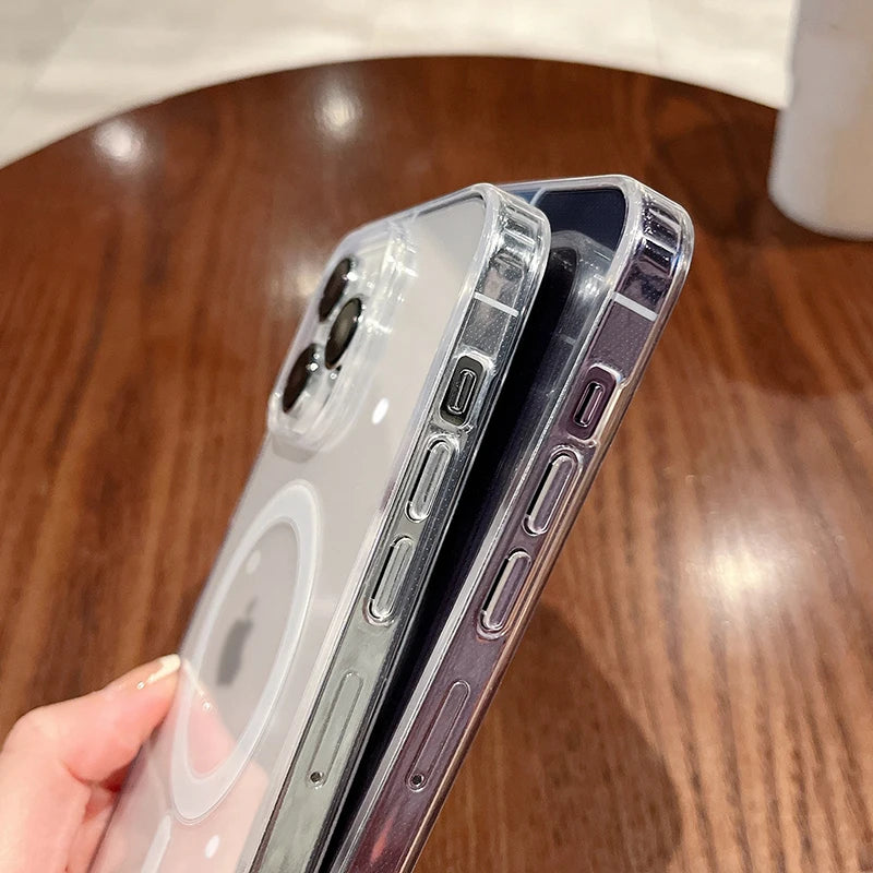 iPhone 11 12 13 14 15 16 Pro Max Plus Mini X 7 8 Durable protection accepts magsafe wireless charging