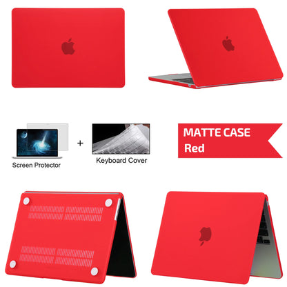 Coque de protection pour Macbook Rose/Mauve/Transparent/Orange/Rouge