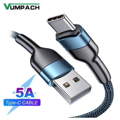 Chargeur USB vers USB C 5A