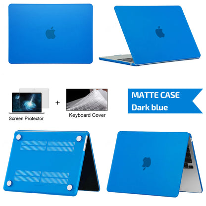 Coque de protection pour Macbook Bleu/Gris